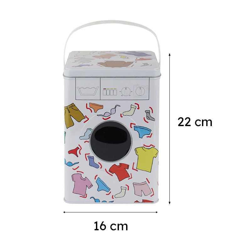 Fresh Wash Metal Storage Box - White media 5