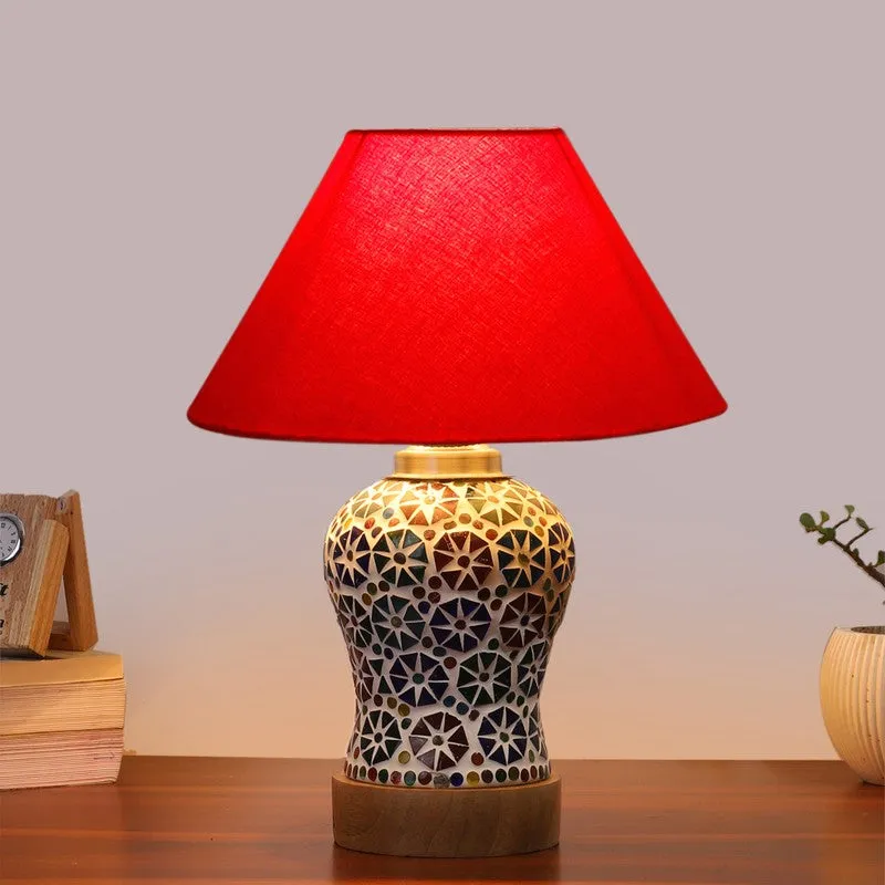 Zenexa Wooden Table Lamp - Multicolor media 3