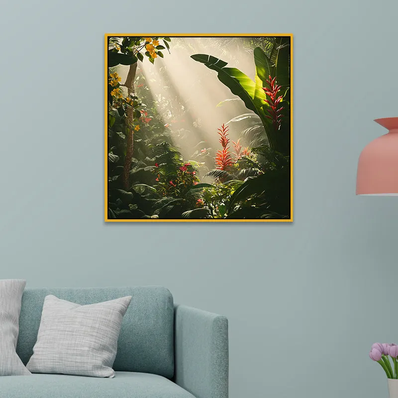 Dappled Lights Canvas Wall Art With Frame media 1