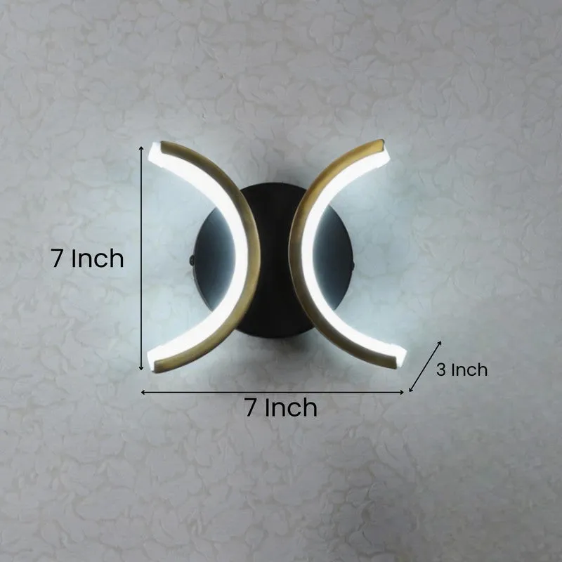 Bellora Iron & Acrylic Wall Lamp media 8