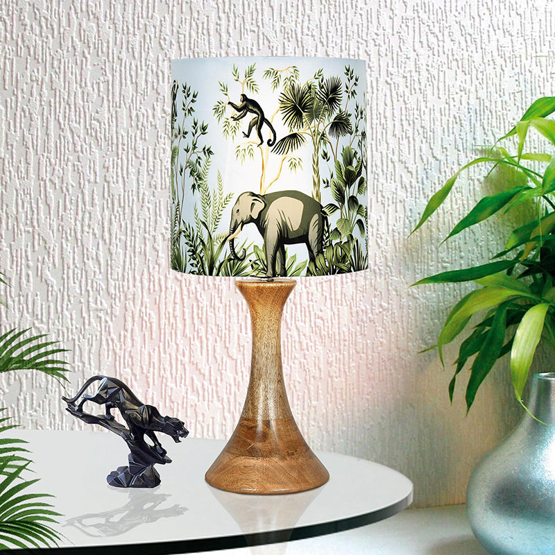 Osprey Grace Fabric Table Lamp - Multicolor