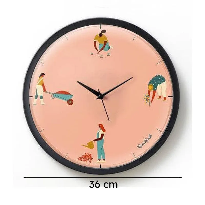 Just Gardening Things Wall Clock media 7