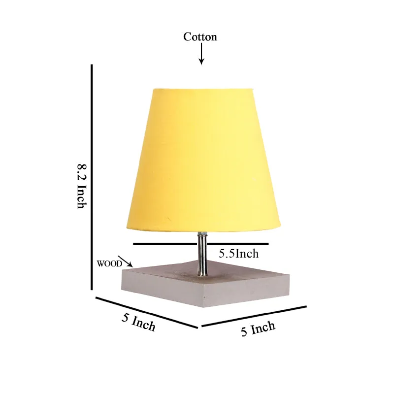 Alsa Fabric Table Lamp - Yellow,White media 5