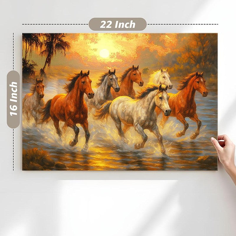 Stallions Of Sunset Wall Art media 8