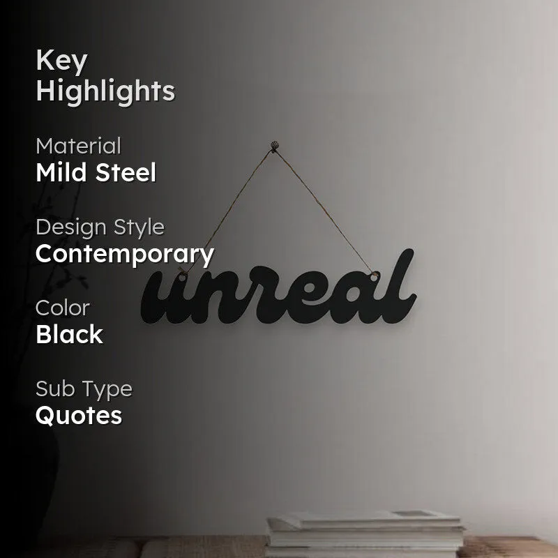 Unreal Mild Steel Wall Accent media 2