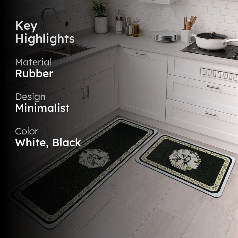 Diamond Cut Rubber Kitchen Floor Mats - Set of Two media 2