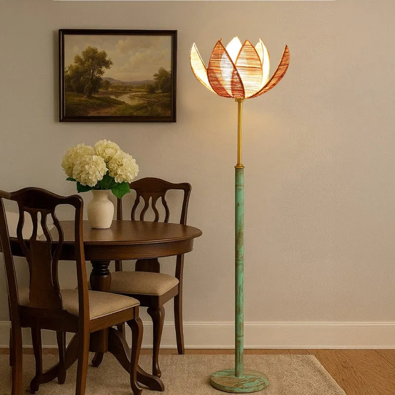 Boho Dream Bamboo Floor Lamp media 3