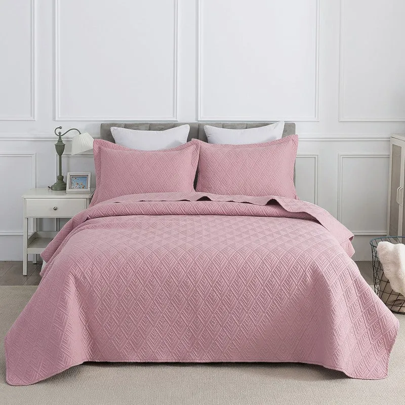 Blush Charm Bed Cover media 1