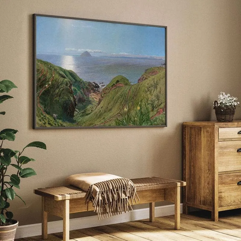A Bright Day Canvas Wall Painting - Black Frame media 5