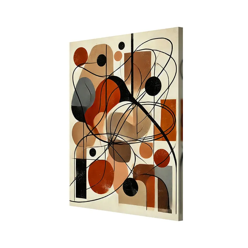 Ordo Ab Chaos Abstract Wall Painting media 4