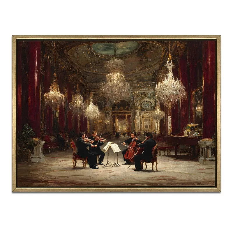 Royal Symphony Canvas Wall Painting With Frame media 3