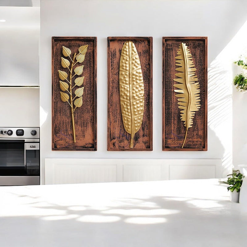 Goldfern Metal Wall Accent - Set Of Three image 6