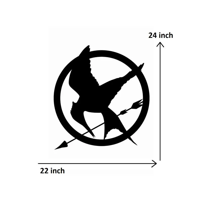 Hunger Games Movie Black Iron Wall Accent media 5