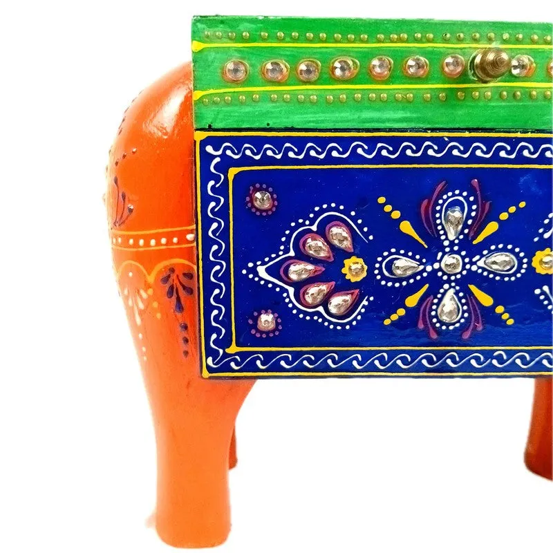 Grand Wooden Elephant Regal Jewel Box media 6
