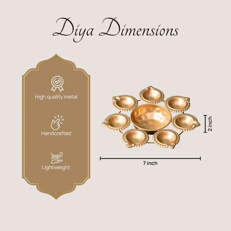 SwarnaJyoti Metal Diyas media 7