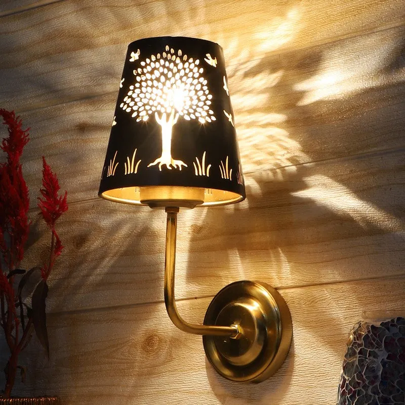 AuraCut Tree Metal Wall Lamp media 4