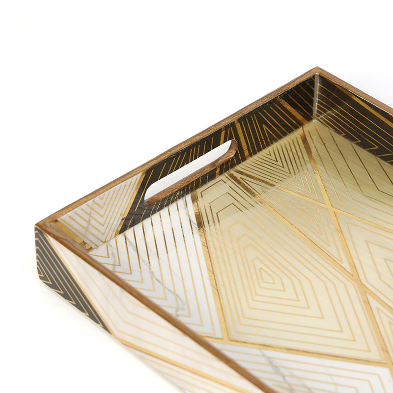 Apex Luxe Enamel Coated Serving Tray media 5