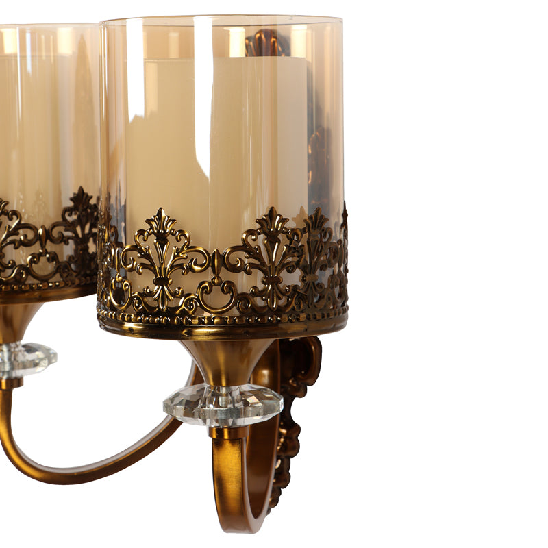 Epoch Iron Wall Lamp With Glass Shade media 8