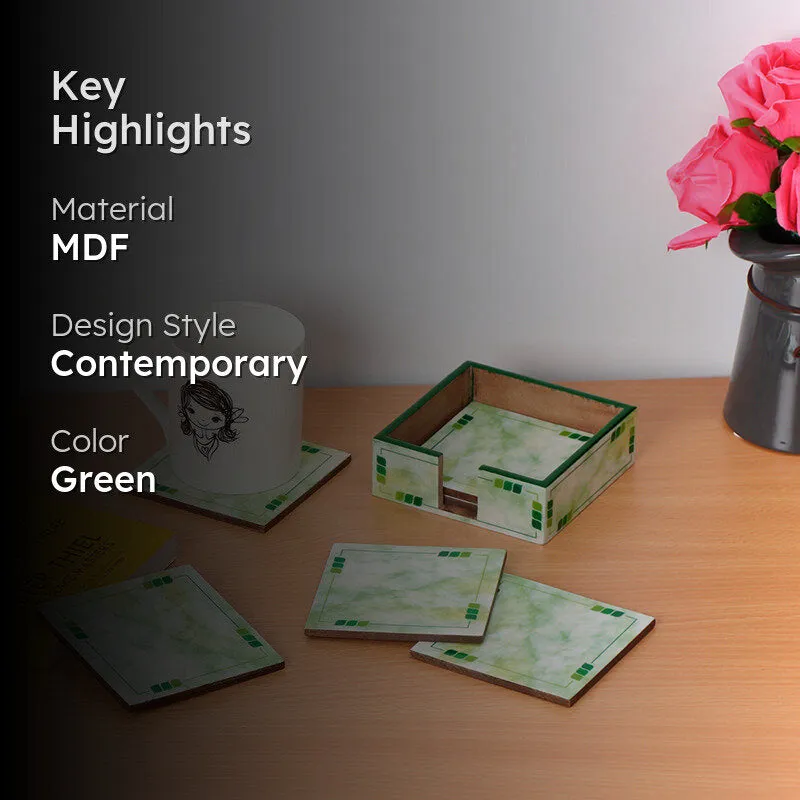 Moss Muse Coaster - Seven Piece Set media 2