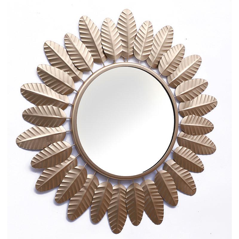 Eleya Bloom Wall Mirror - Gold media 4