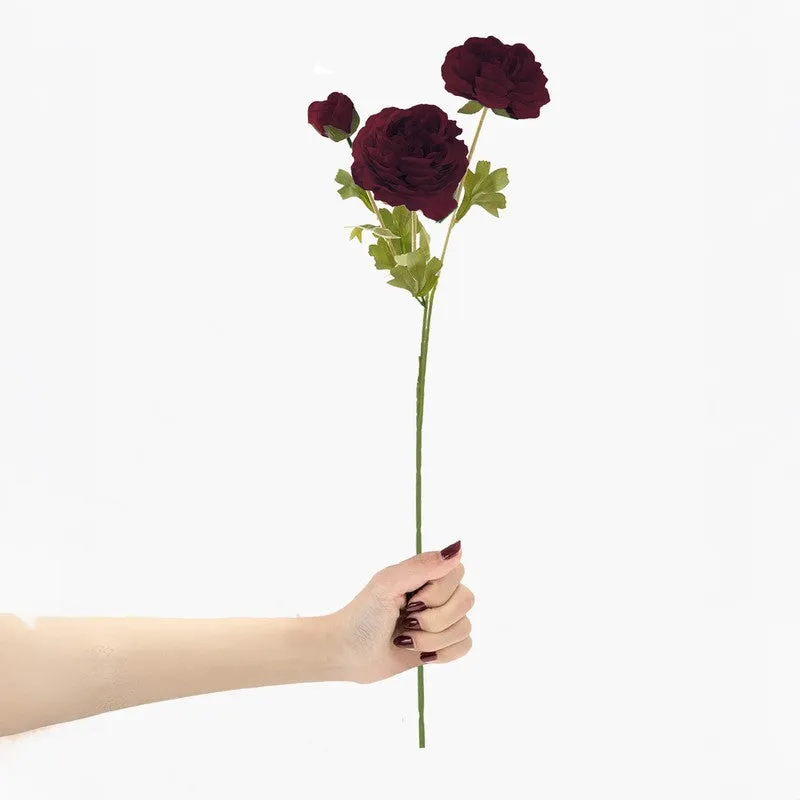 GraceBloom Modern Artificial Flower Dcor - Set Of Three media 4