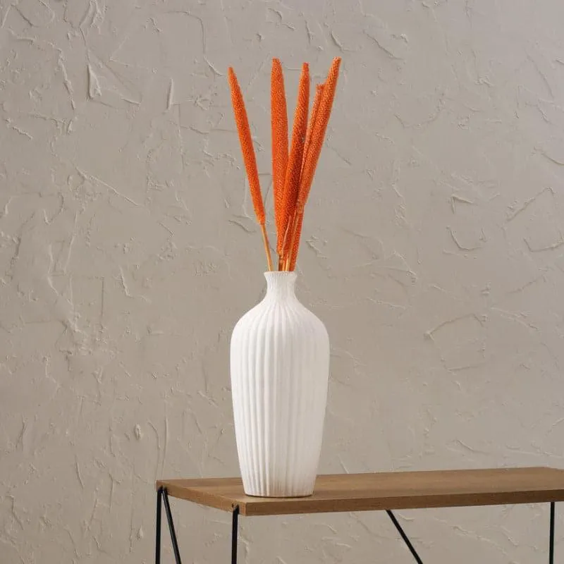 Jude Jazz Vase - White media 1