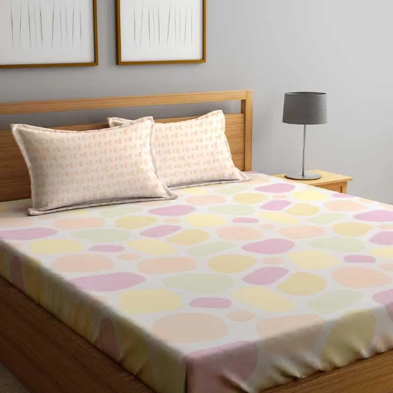 Snooze Bliss Microfiber Bedsheet - 300 GSM media 1