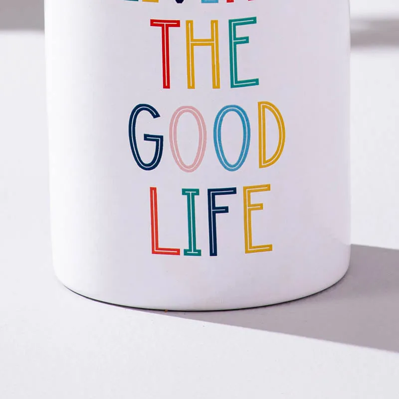 Living The Good Life Storage Jar media 8