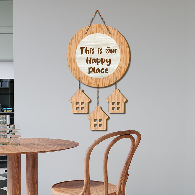 Our Happy Place Minimalistic MDF Wall Hanging media 5