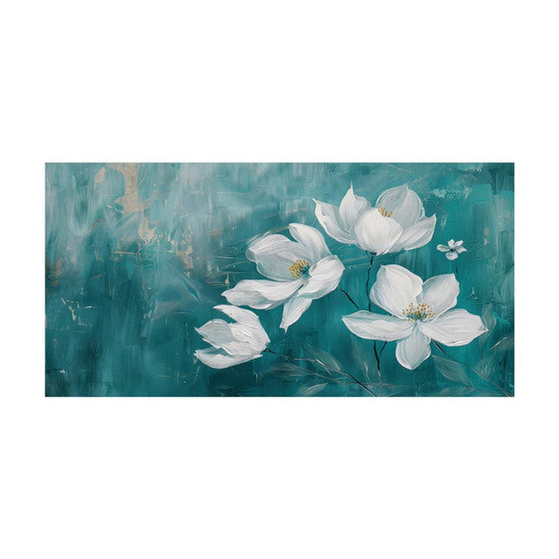 Magnolia Bloom Poly Canvas Wall Painting media 4