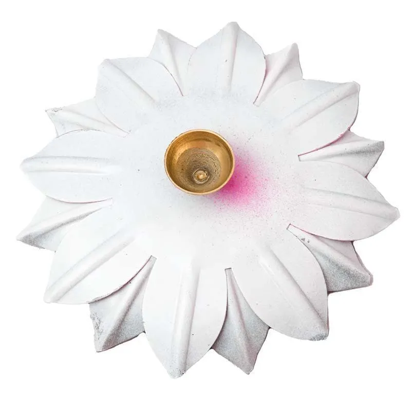 Sacred Bloom Diya- Pink media 5