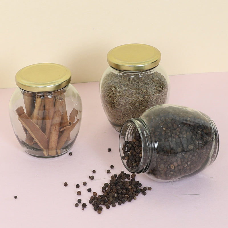 Richmond Airtight Storage Jar (350 mL Each) - Set Of Three