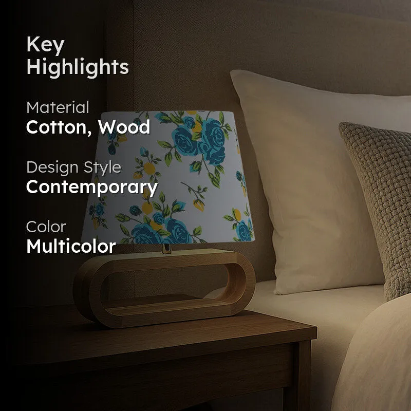 Fleur Cotton Table Lamp - Multicolor media 2