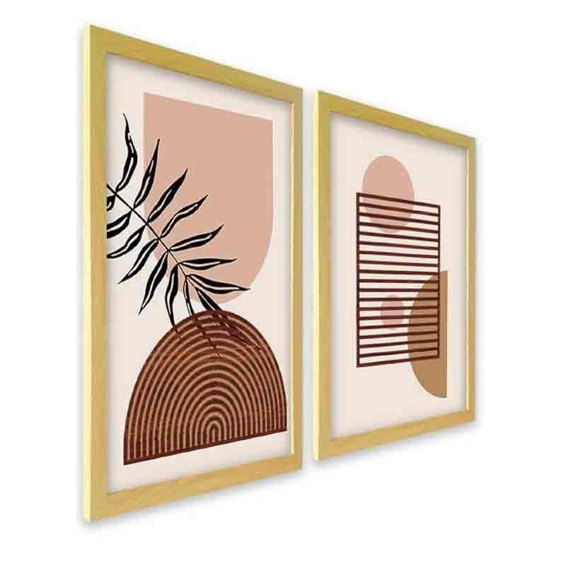 Modern Outlook Canvas Wall Art - Set Of Two media 5