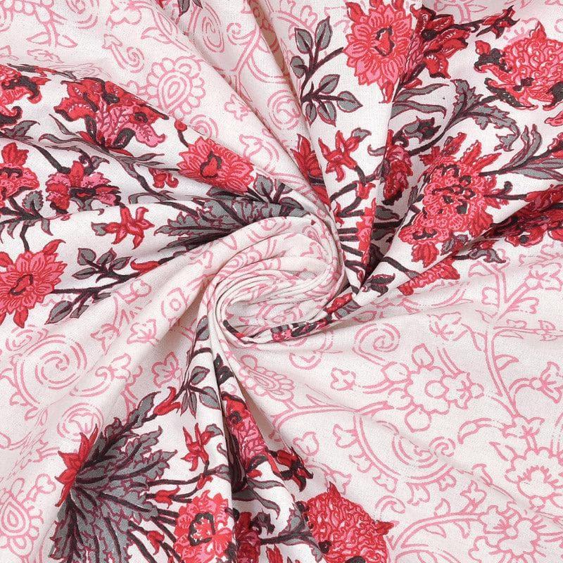Sinayi Floral Cotton Bedsheet - 180 TC media 4