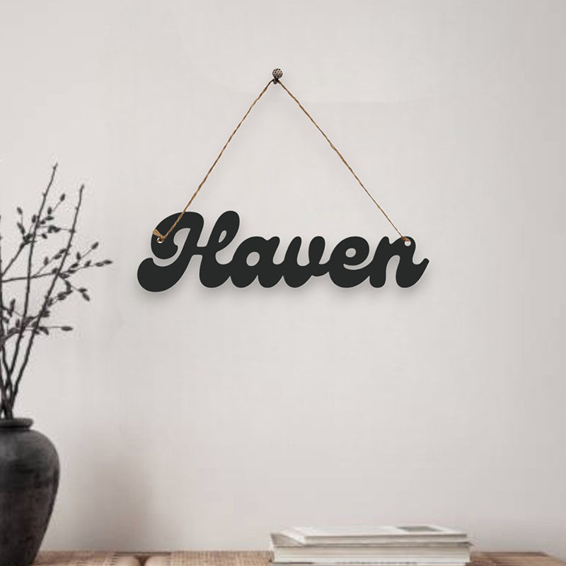 Haven Mild Steel Wall Accent