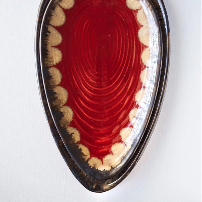 Gramae Oyster Handmade Ceramic Platter media 3