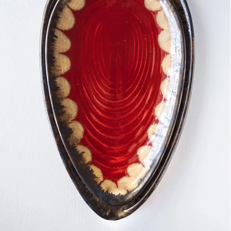 Gramae Oyster Handmade Ceramic Platter media 3