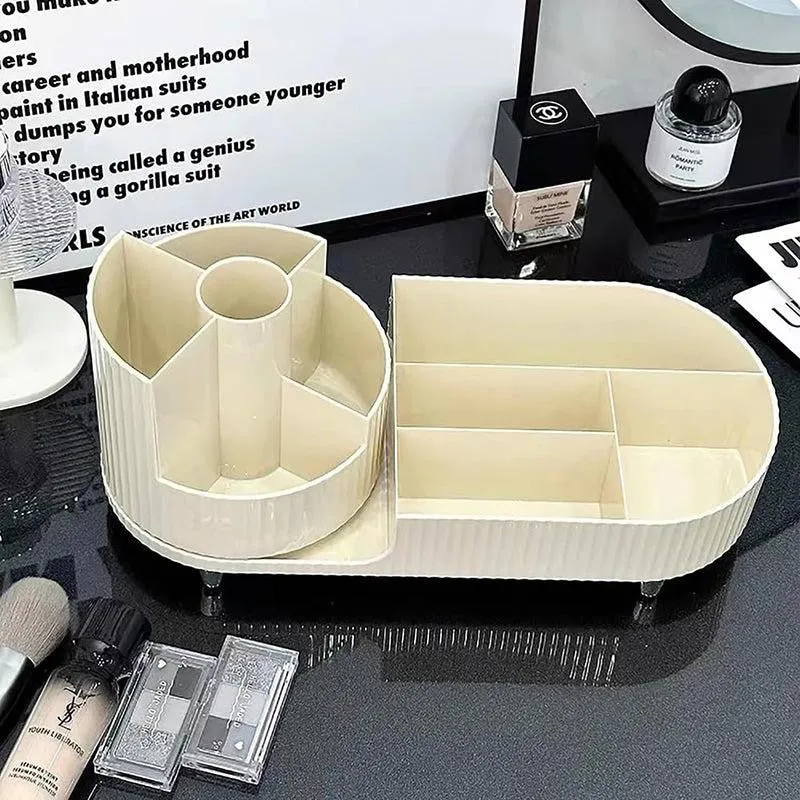 Sort Story Plastic Cosmetic Organiser - Cream media 6