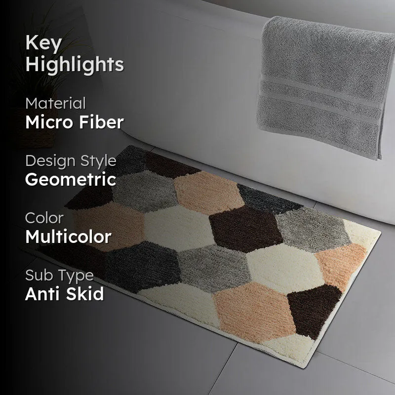 Hexadry Microfiber Bath Mat - Multicolor media 2