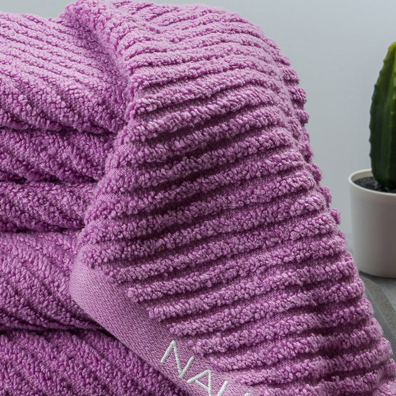 Nautica Riviera Soft Cotton Towel Set (Lilac) - Set Of Six media 3
