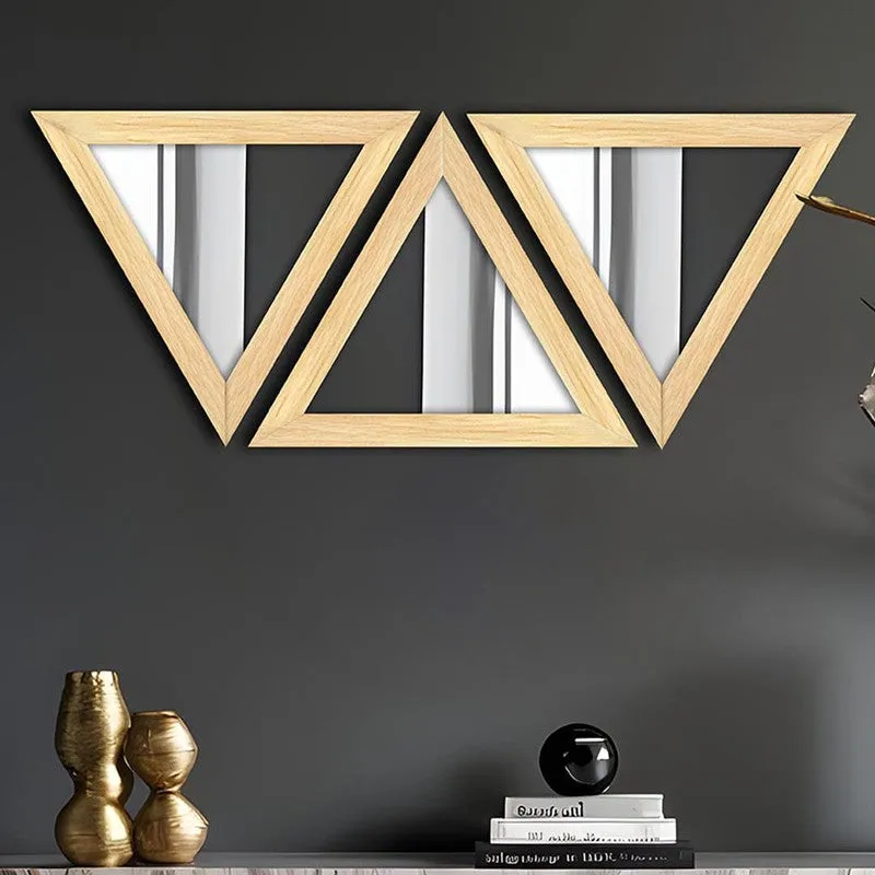 Trio Reflect Wall Mirror (Beige) - Set Of Three media 5
