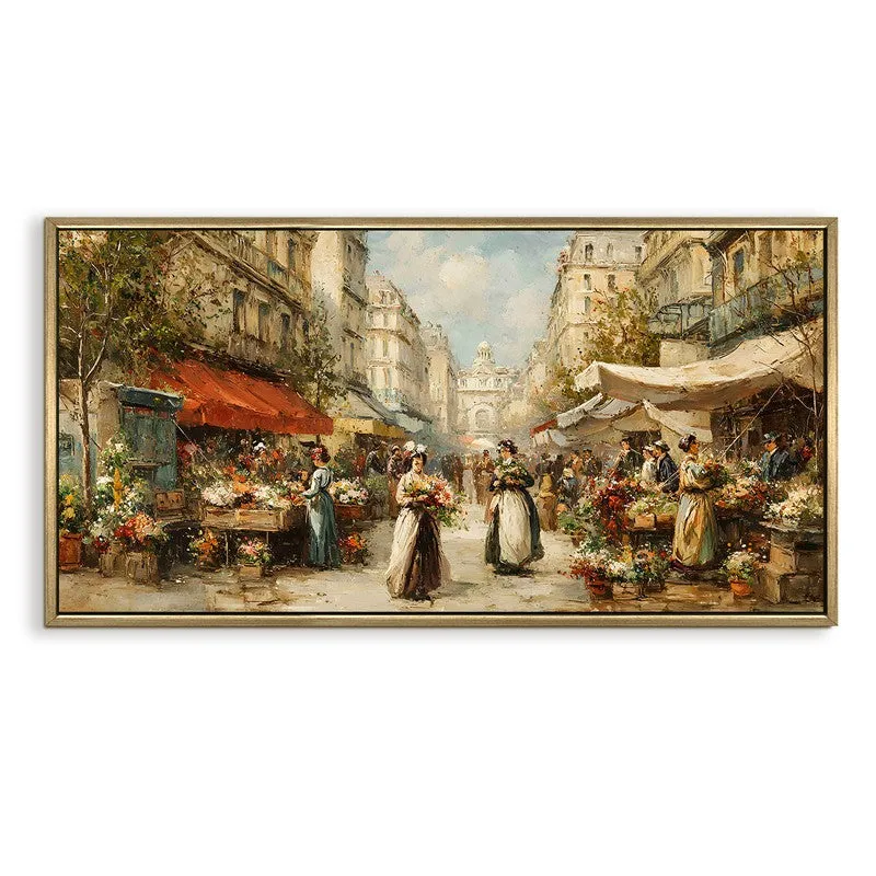 Rustic European Market Day Glow Wall Art media 4