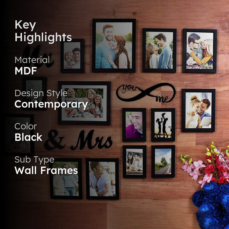 Mr & Mrs Vito Photo Frame - Set Of Fourteen media 2