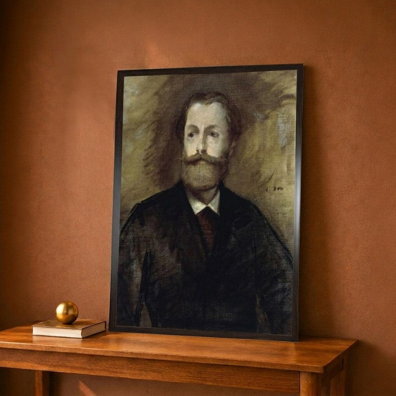 Portrait of Antonin Proust 1877-1880 Canvas Wall Painting - 9 x 12 Inches