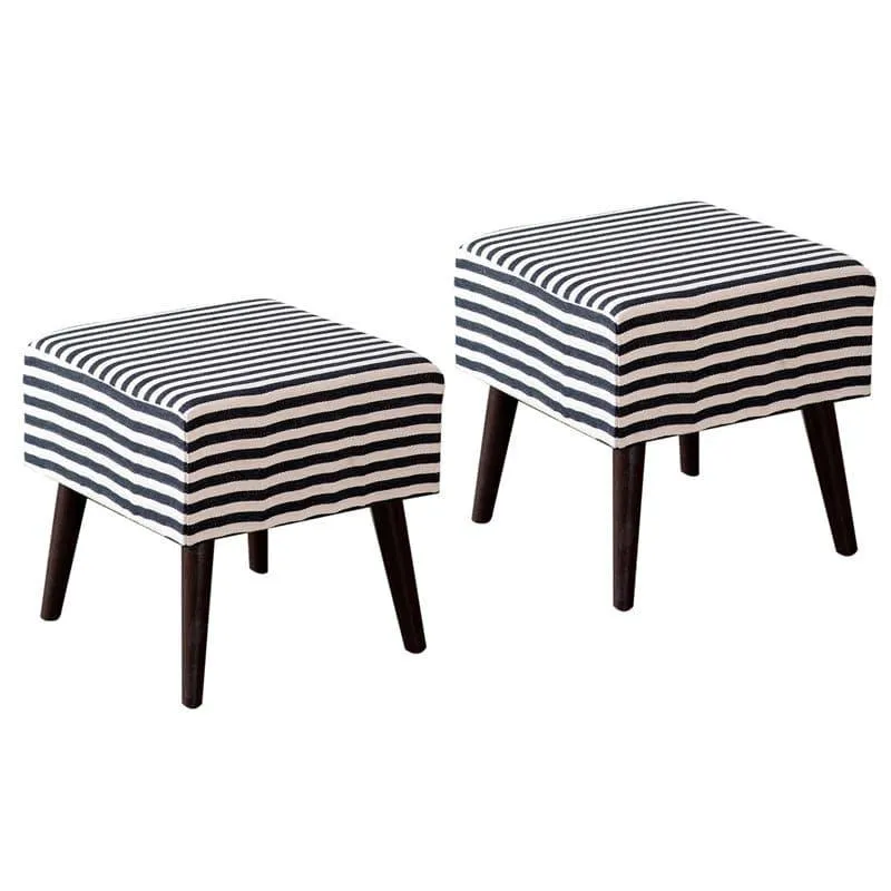 Delway Wooden Stool - Set Of Two media 3