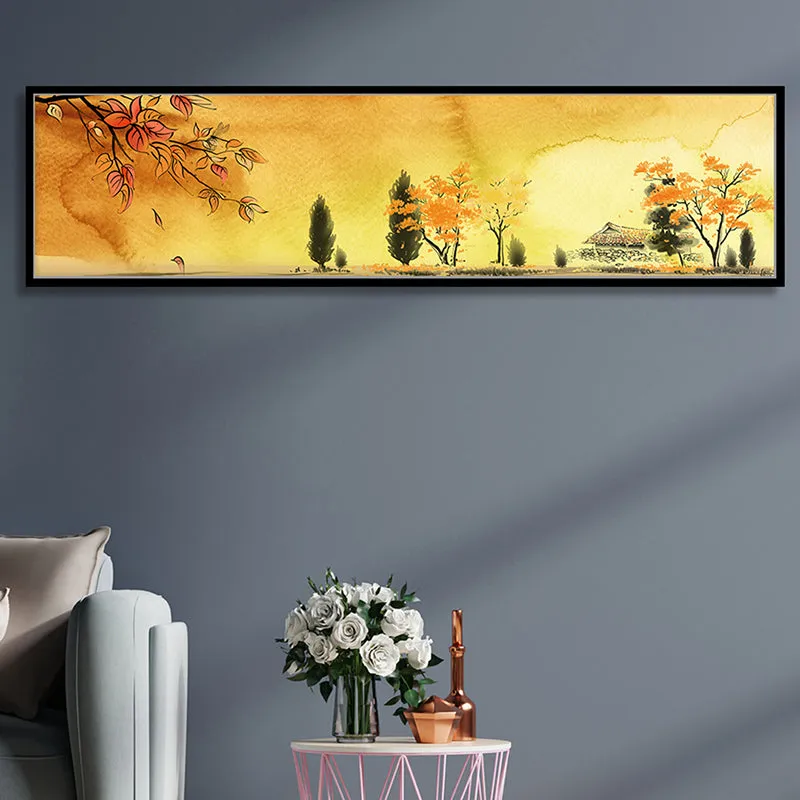 Autumnal Forest Wall Art media 1