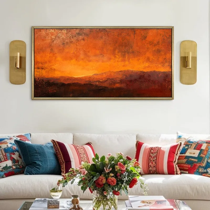 Sapphire Silence Canvas Wall Art media 1