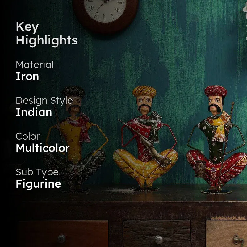 Tribal Troupe Showpiece - Set Of Three media 2
