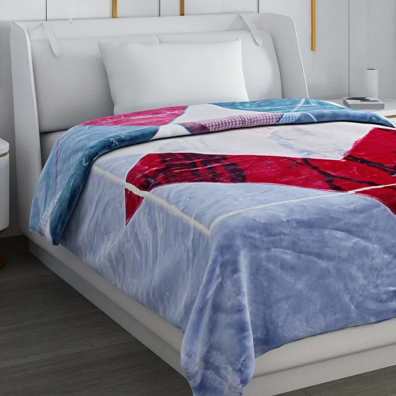 Monte Carlo Geometric Dreamscape Blanket - 850 GSM media 5